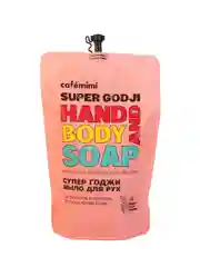 Cafe mimi Super Food  Жидкое мыло для рук СУПЕР ГОДЖИ  (рефил), 450 мл