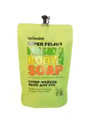 Cafe mimi Super Food  Жидкое мыло для рук СУПЕР ФЕЙХОА (рефил), 450 мл