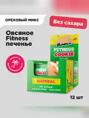Печенье "BOMBBAR" неглазированное овсяное ореховый микс