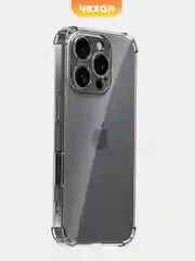 Чехол для iPhone 16/15/14/13/12/11/Pro/Max/Mini/Plus/ прозрачный, черный, накладка айфон