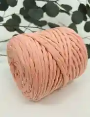 Кораллово-розовый шнур для рукоделия и макраме хлопок 100 метров, 3 мм и 4 мм, разные цвета