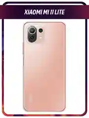 Прозрачный силиконовый чехол на Xiaomi Mi 11 Lite/5G NE / Сяоми Ми 11 Лайт прозрачный, с рисунком