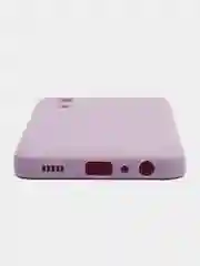 Лавандовый силиконовый чехол для Samsung Galaxy A03 core (Самсунг Галакси А03 Кор)