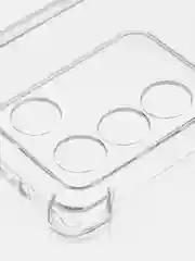 Прозрачный противоударный чехол ROSCO для Vivo V27, силиконовый, с усиленными углами