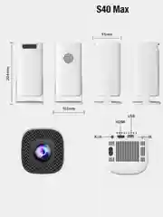 Проектор для фильмов, игр S40 Max