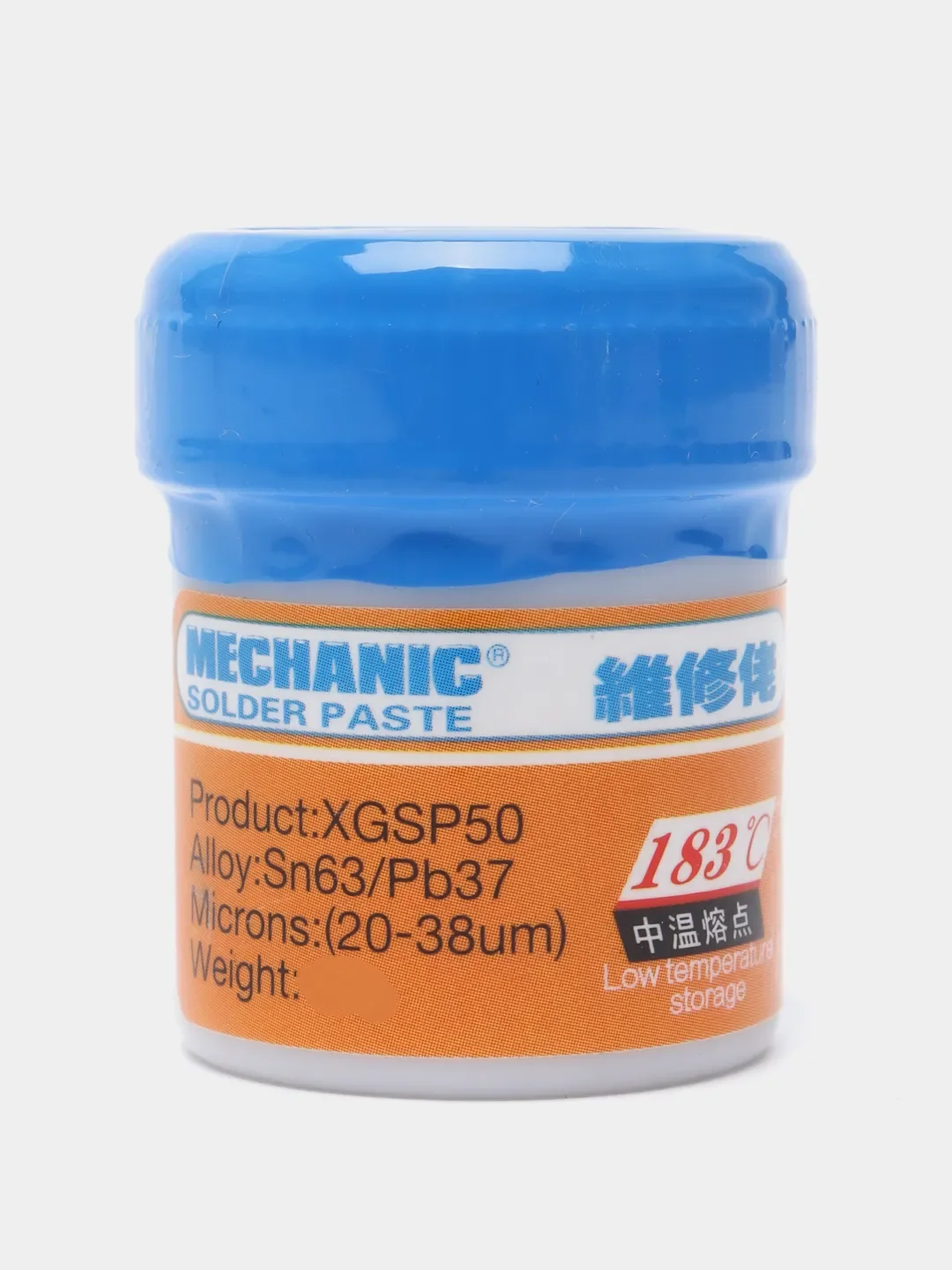 Паяльная паста 35 гр Mechanic XG50 флюс для пайки Sn63 Pb37 от АЛМАЗ