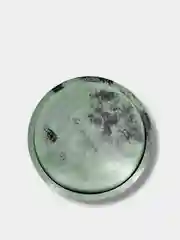 Тёмно-бирюзовый декор для дома.  Поднос декоративный из гипса покрытый лаком