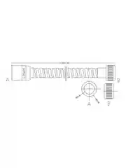 Шланг для душа Lemark LE8030S, сталь, 1,5 м, хром