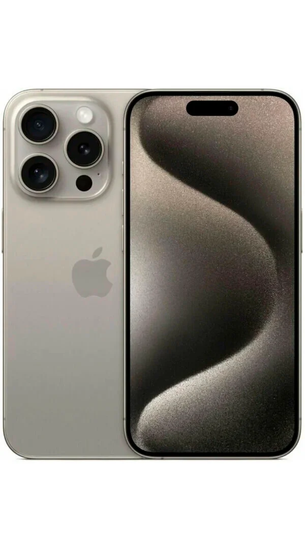 Серый муляж - игрушка смартфон iPhone 15 Pro Max