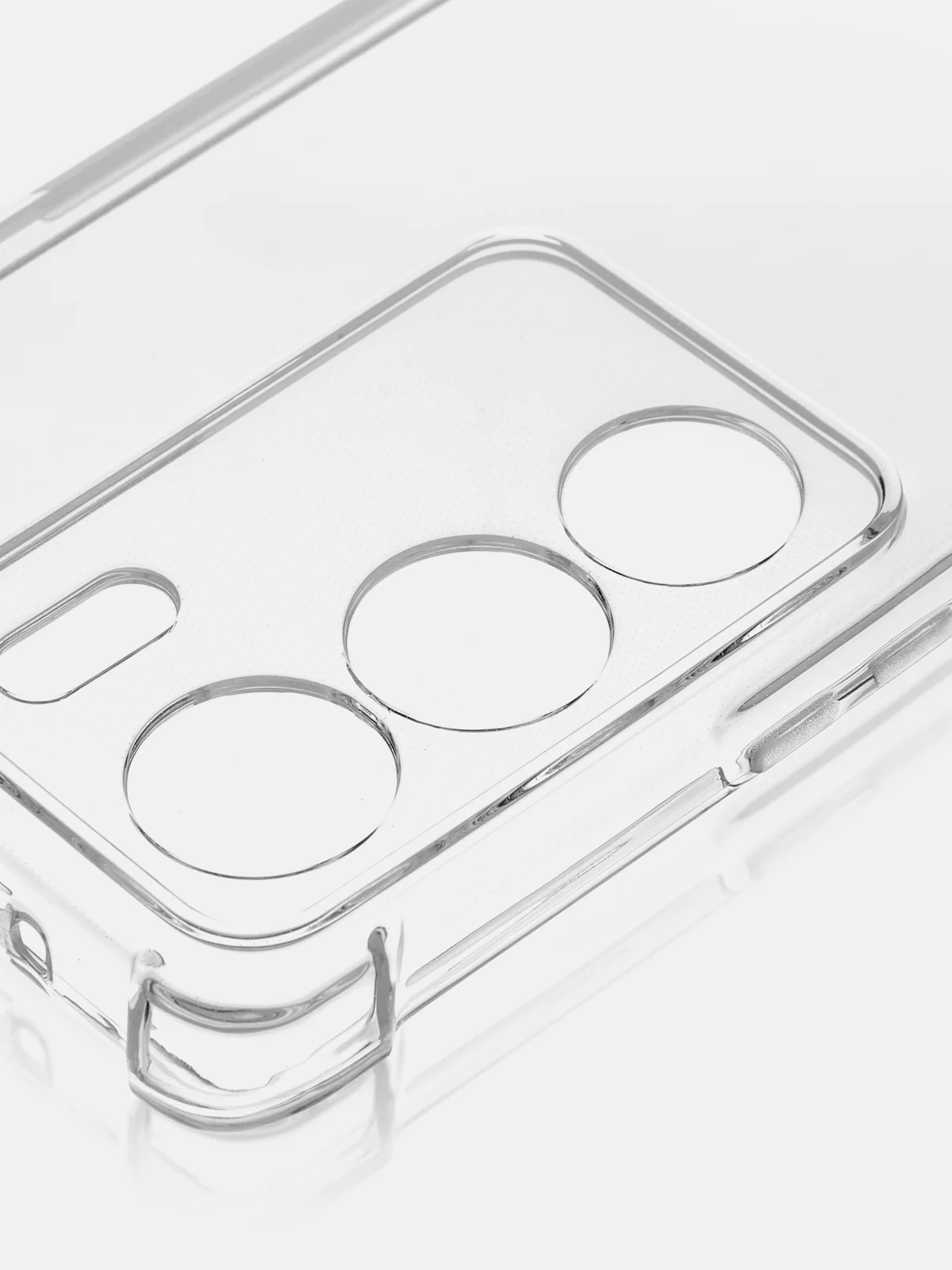 Прозрачный противоударный чехол Vivo V29, силиконовый, ROSCO, с сеткой от прилипания, усиленные углы