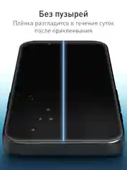 Прозрачный 1-2 шт защитная плёнка для Apple iPhone 16 гидрогелевая ROSCO, прозрачная, тонкая, не стекло