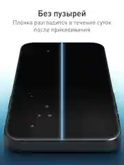 Прозрачный 1-2 шт защитная плёнка для iPhone 16 Plus гидрогелевая ROSCO, прозрачная, тонкая, не стекло
