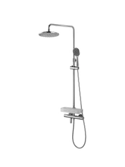 Душевая система Lemark Tropic LM7010C, с термостатом, хром