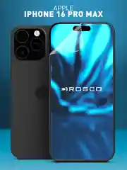 1-2шт защитная плёнка для iPhone 16 Pro Max гидрогелевая ROSCO, прозрачная, тонкая, не стекло