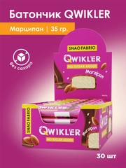 Батончик глазированный SNAQ FABRIQ, Марципановый, 35 г