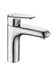 Смеситель для раковины с коротким изливом Lemark Point LM0306C, однорычажный, хром