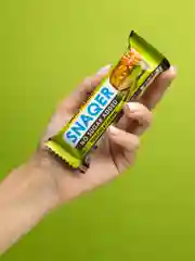Батончик глазированный SNAQ FABRIQ, Фисташка и карамель, 50 г