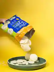 Чипсы цельнозерновые SNAQ FABRIQ со вкусом "Сметана и зелёный лук", 50 г