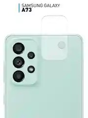 Защитное стекло на камеру ROSCO, для телефона Samsung Galaxy A73, прозрачное, закаленное