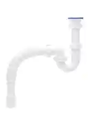 Сифон АНИ D0115 1 1/2"*40 прямоточный с гибкой трубой 40*40/50