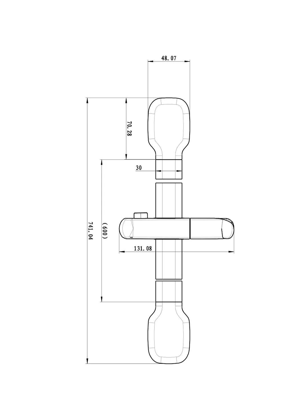 Стойка для душа Lemark LM8078C, хром