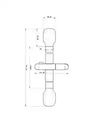 Стойка для душа Lemark LM8078C, хром