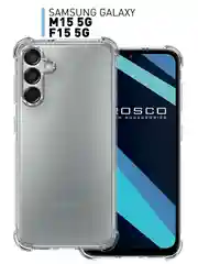 Противоударный чехол для Samsung Galaxy M15 5G/ F15 5G силиконовый ROSCO, усиленные углы
