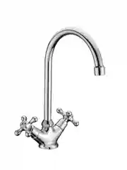 Смеситель для кухни Lemark Standart LM2105C, двухвентильный, хром
