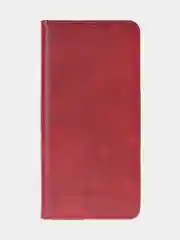 Красный чехол-книжка для Tecno Camon 30S Pro (4G) из высококачественной искусственной кожи
