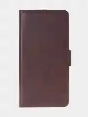 Терракотовый чехол-книжка для Tecno Camon 30S Pro (4G) из высококачественной искусственной кожи