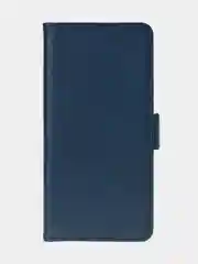 Темно-синий чехол-книжка для Tecno Camon 30S Pro (4G) из высококачественной искусственной кожи