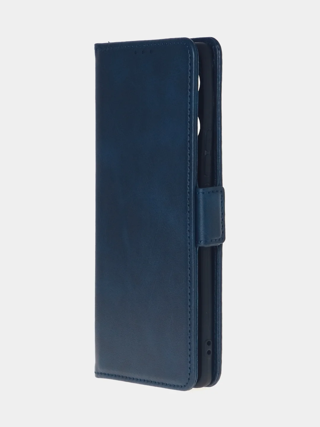 Темно-синий чехол-книжка для Tecno Camon 30S Pro (4G) из высококачественной искусственной кожи