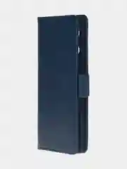 Темно-синий чехол-книжка для Tecno Camon 30S Pro (4G) из высококачественной искусственной кожи