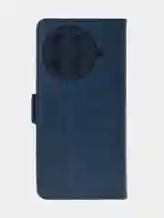 Темно-синий чехол-книжка для Tecno Camon 30S Pro (4G) из высококачественной искусственной кожи