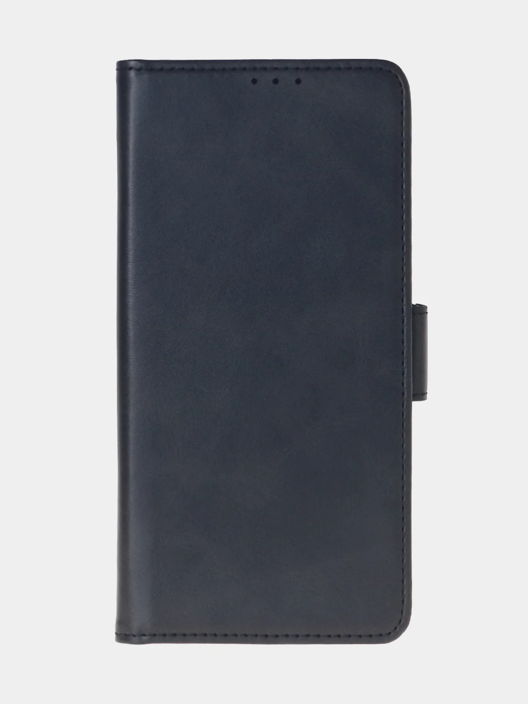 Угольный чехол-книжка для Tecno Camon 30S Pro (4G) из высококачественной искусственной кожи