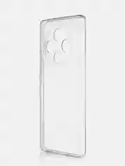 Прозрачный чехол для Oppo A3 Pro силиконовый ROSCO матовый / прозрачный, с бортиком- защитой камер