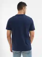 Синий футболка мужская