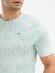 Голубой футболка Anta Running
