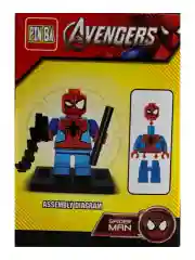 Алый набор фигурок, Марвел и DC, совместимых с лего, 4,5 см