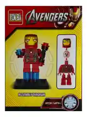 Красный набор фигурок, Марвел и DC, совместимых с лего, 4,5 см
