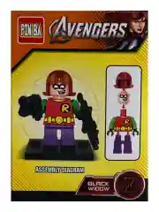 Оранжевый набор фигурок, Марвел и DC, совместимых с лего, 4,5 см