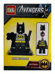Черный набор фигурок, Марвел и DC, совместимых с лего, 4,5 см
