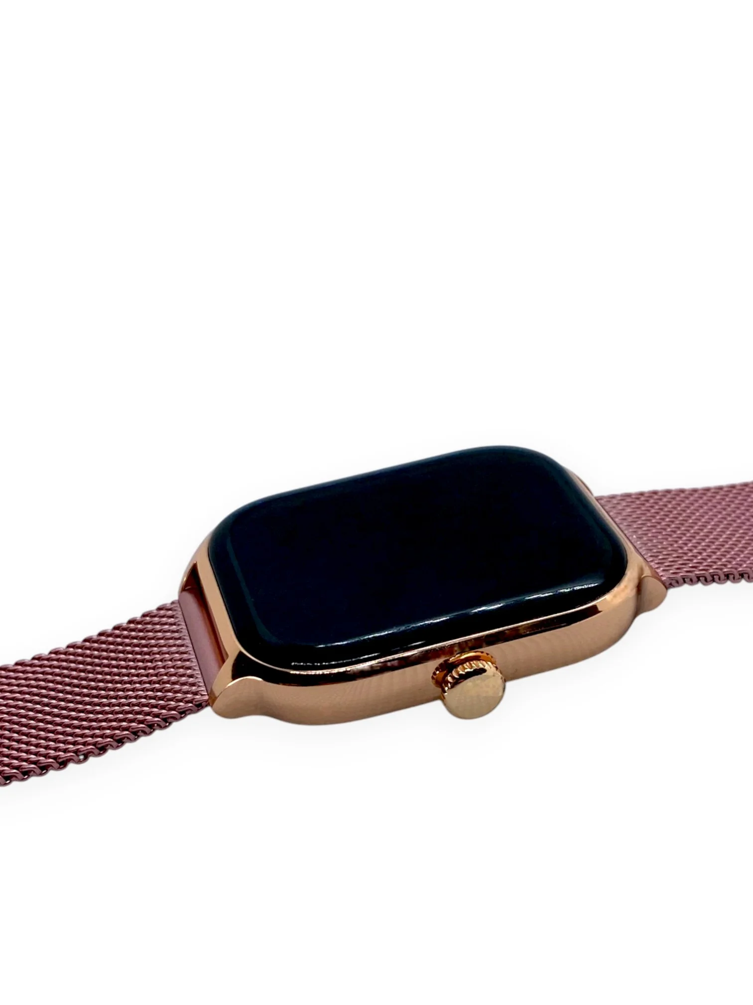 Розовый умные часы, Smart Watch 9 серии, с поддержкой звонков и смс, с дополнительным ремешком