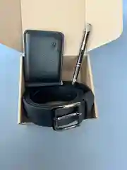 Индиго подарочный набор мужской, новогодний, мужской ремень, ручка подарочная подарок для мужчины