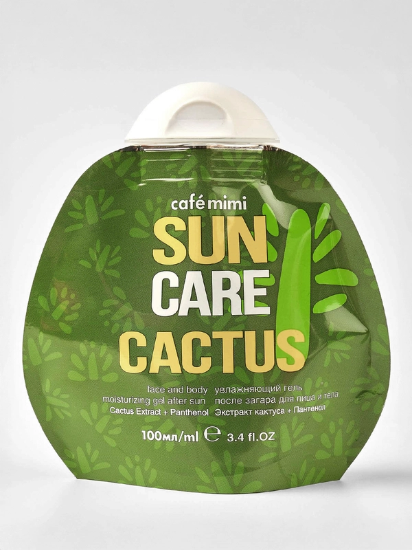 KM Увлажняющий гель после загара для лица и тела Cactus, 100 мл