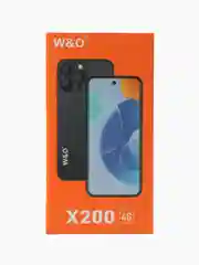 Синий смартфон W&O Х200