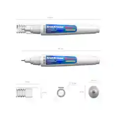 Ручка-корректор ErichKrause Extra, 8мл (в пакете по 1 шт.)