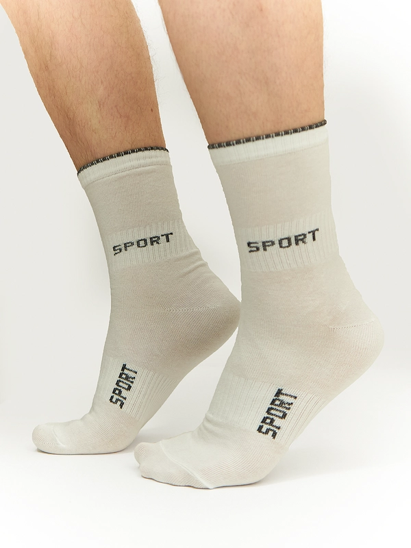 Элитные спортивные носки "ProStyle Active", натуральный хлопок, размеры 40-42 и 42-45