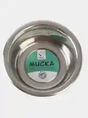 Белый миска для кошек и собак из нержавеющей стали Sweet home, 240 мл, 11 х 4 см