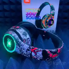 Наушники JBL D92 беспроводные (Bluetooth 5.0) RGB подсветка для детей и подростков, яркие